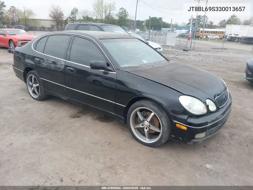 2003 Lexus Gs 430 VIN: JT8BL69S330013657 Lot: 41955384