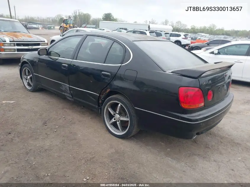 2003 Lexus Gs 430 VIN: JT8BL69S330013657 Lot: 41955384