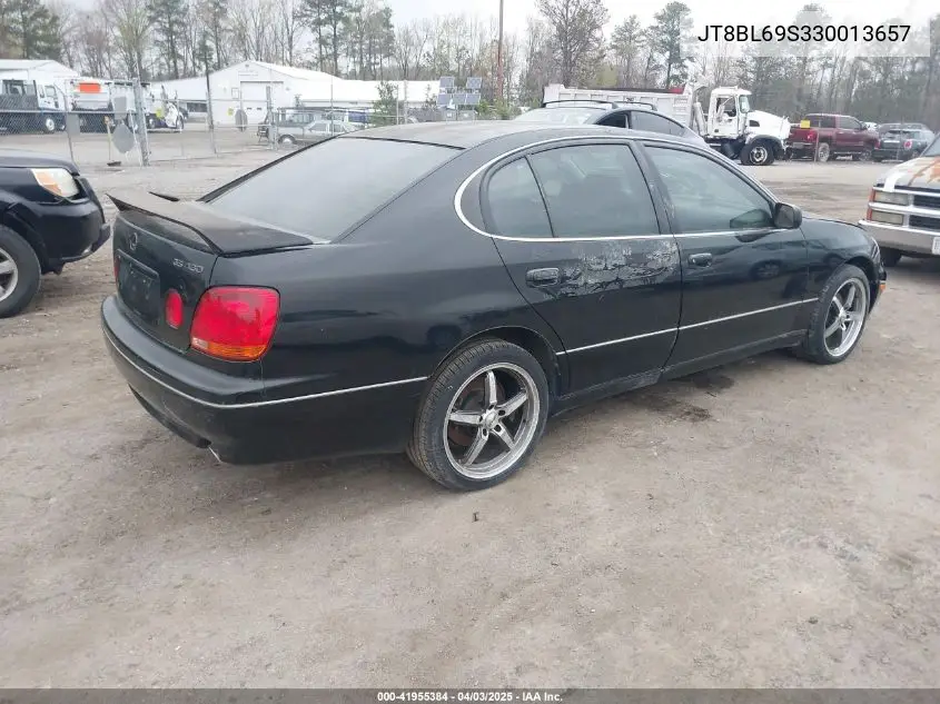 2003 Lexus Gs 430 VIN: JT8BL69S330013657 Lot: 41955384