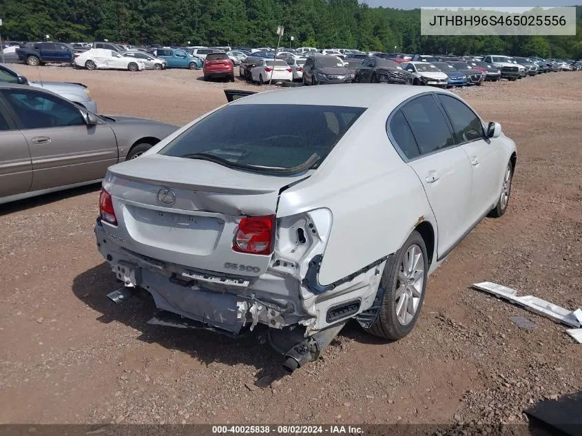 2006 Lexus Gs 300 VIN: JTHBH96S465025556 Lot: 40025838