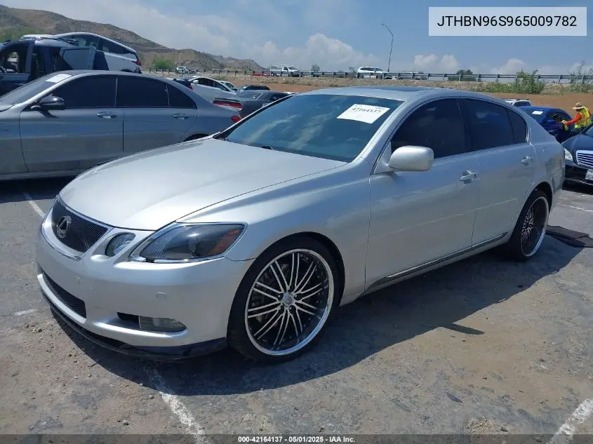 2006 Lexus Gs 430 VIN: JTHBN96S965009782 Lot: 42164137