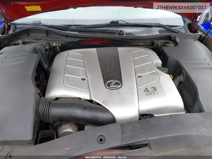2006 Lexus Gs 430 VIN: JTHBN96SX65007037 Lot: 42207815
