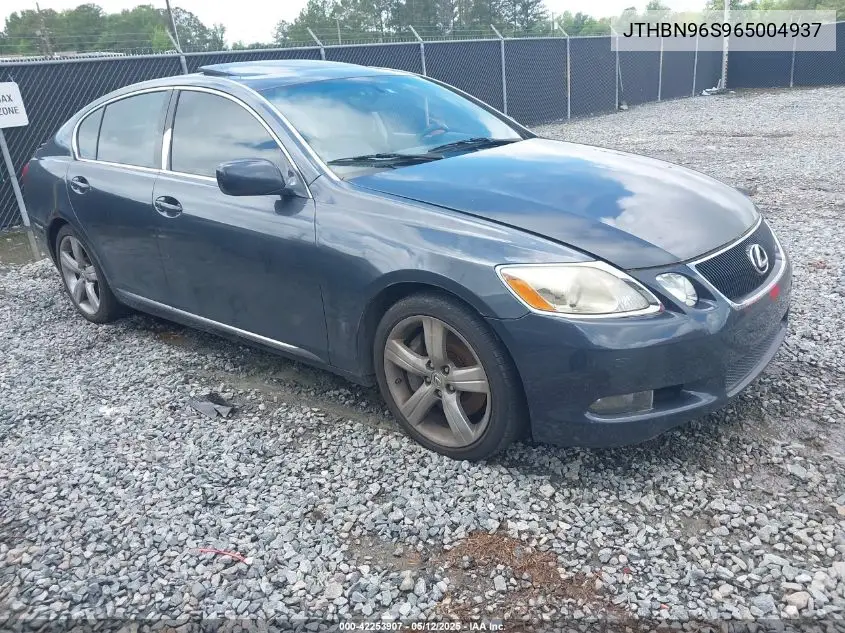 2006 Lexus Gs 430 VIN: JTHBN96S965004937 Lot: 42253907