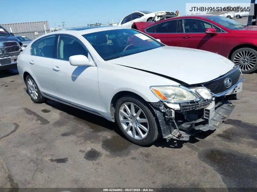 2006 Lexus Gs 300 VIN: JTHBH96S165008665 Lot: 42344863