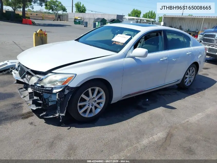 2006 Lexus Gs 300 VIN: JTHBH96S165008665 Lot: 42344863