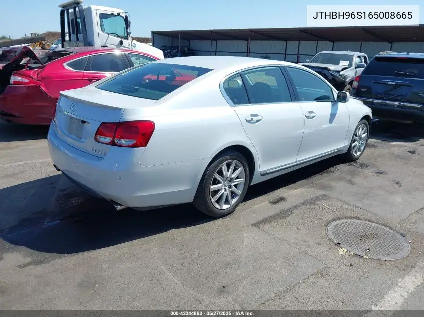 2006 Lexus Gs 300 VIN: JTHBH96S165008665 Lot: 42344863