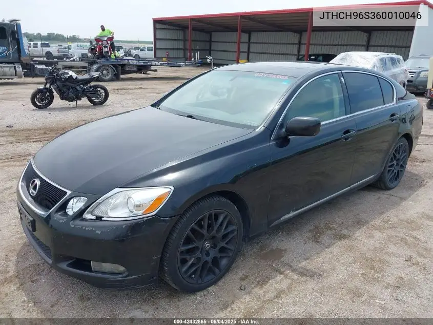 2006 Lexus Gs 300 VIN: JTHCH96S360010046 Lot: 42432865