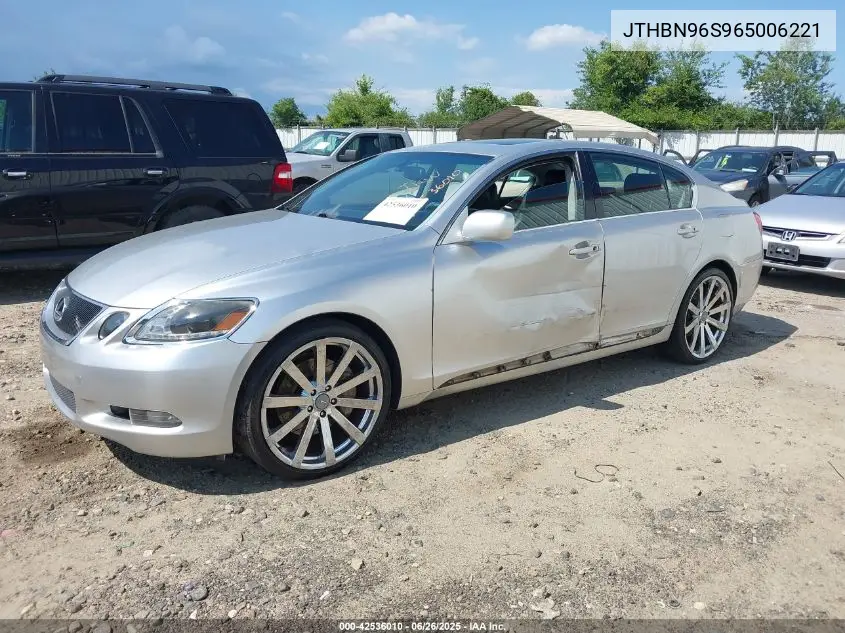 2006 Lexus Gs 430 VIN: JTHBN96S965006221 Lot: 42536010