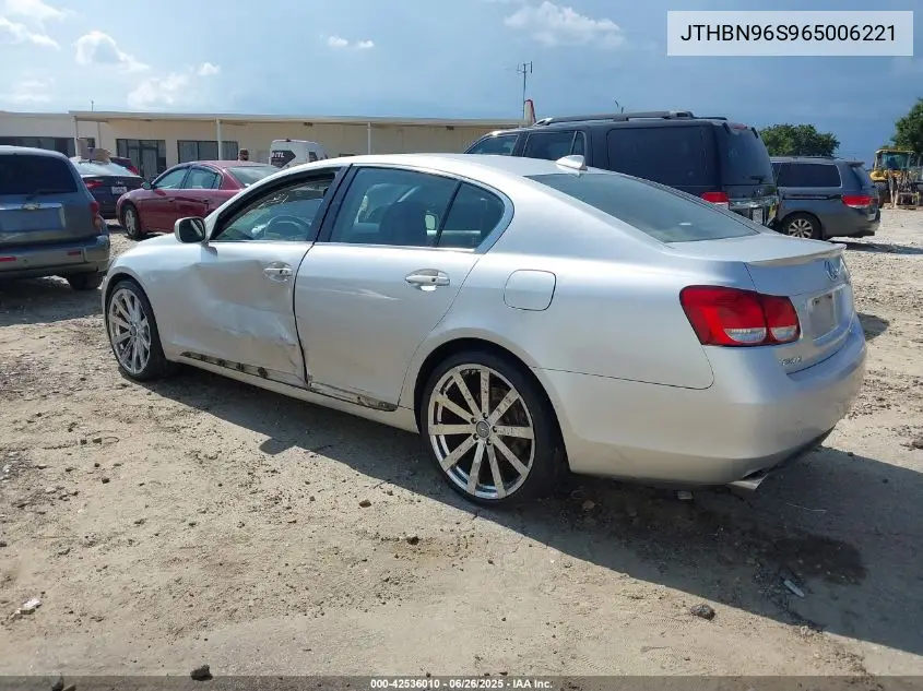 2006 Lexus Gs 430 VIN: JTHBN96S965006221 Lot: 42536010
