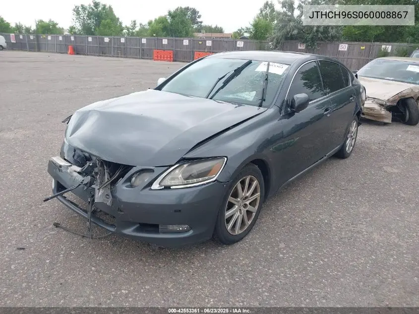 2006 Lexus Gs 300 VIN: JTHCH96S060008867 Lot: 42553361