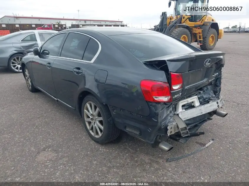 2006 Lexus Gs 300 VIN: JTHCH96S060008867 Lot: 42553361