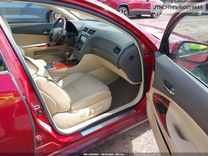 2006 Lexus Gs VIN: JTHCH96S960019849 Lot: 42580561