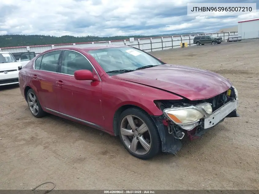 2006 Lexus Gs 430 VIN: JTHBN96S965007210 Lot: 42609643
