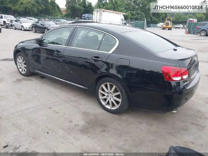 2006 Lexus Gs VIN: JTHCH96S660010834 Lot: 42609767