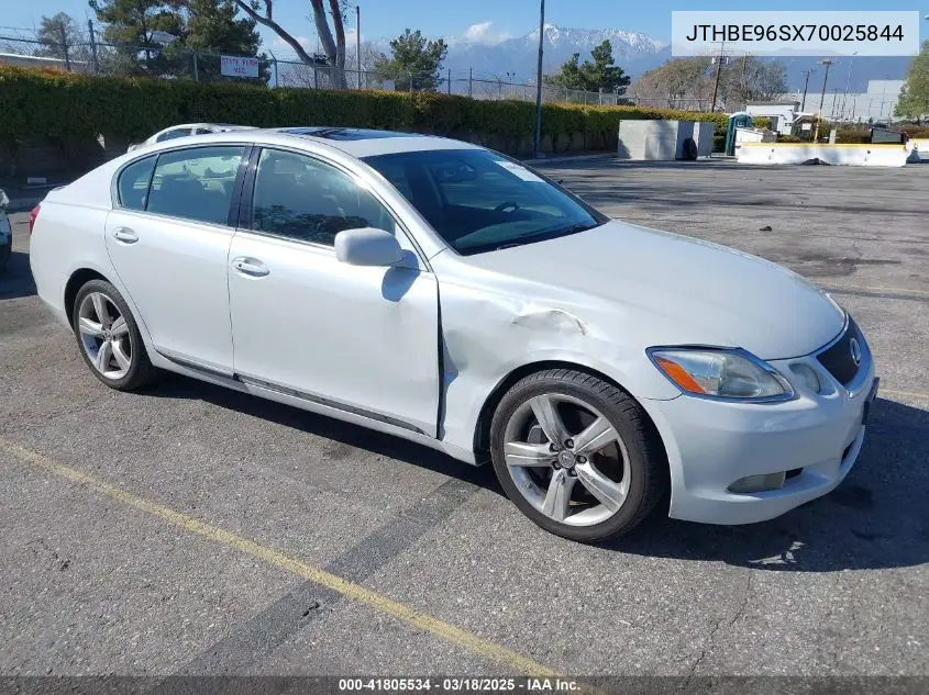 2007 Lexus Gs 350 VIN: JTHBE96SX70025844 Lot: 41805534