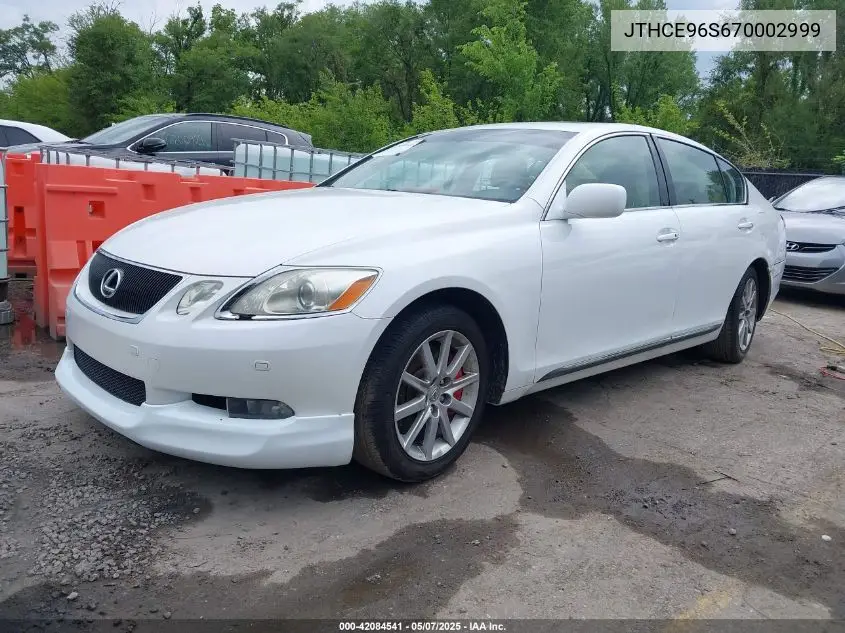 2007 Lexus Gs 350 VIN: JTHCE96S670002999 Lot: 42084541