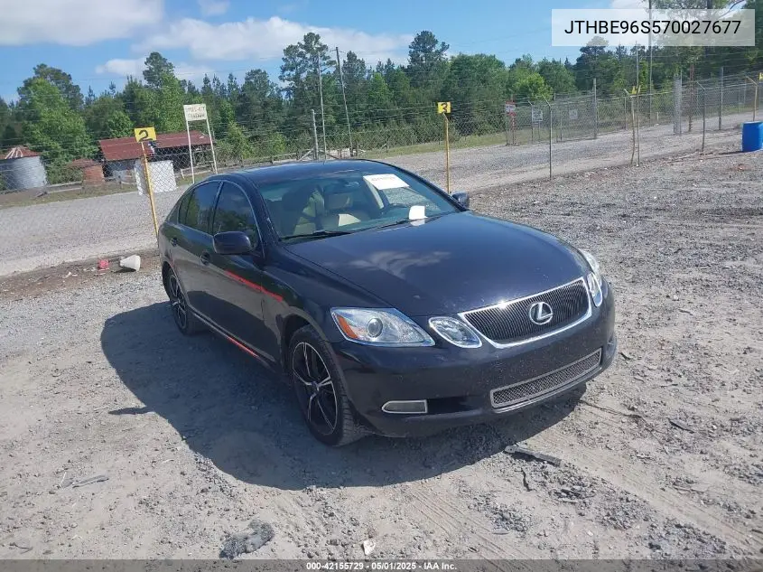 2007 Lexus Gs 350 VIN: JTHBE96S570027677 Lot: 42155729