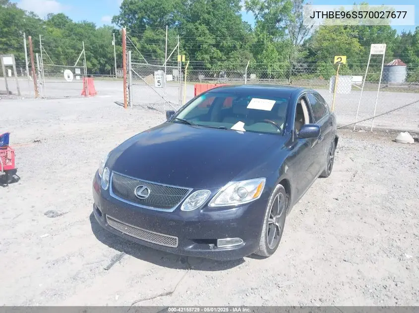2007 Lexus Gs 350 VIN: JTHBE96S570027677 Lot: 42155729
