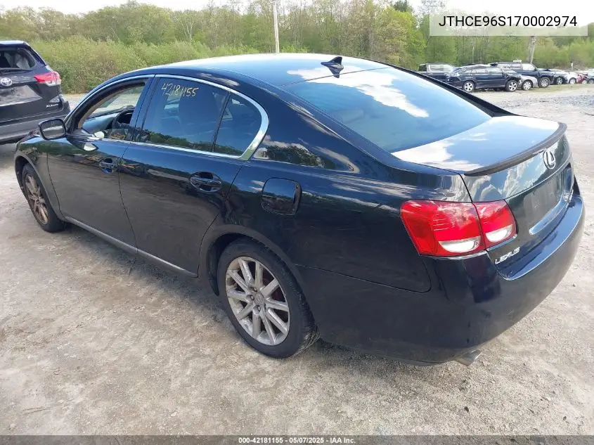 2007 Lexus Gs 350 VIN: JTHCE96S170002974 Lot: 42181155
