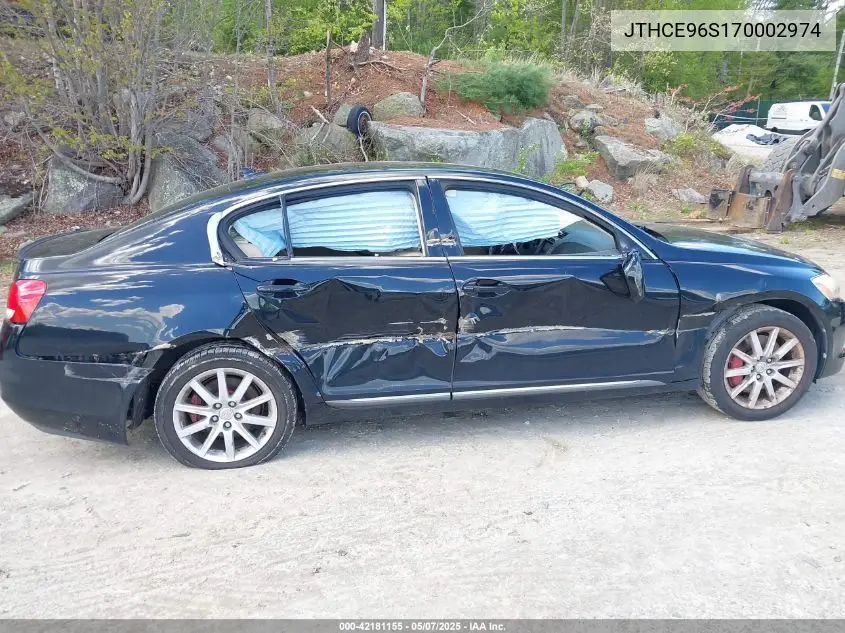 2007 Lexus Gs 350 VIN: JTHCE96S170002974 Lot: 42181155