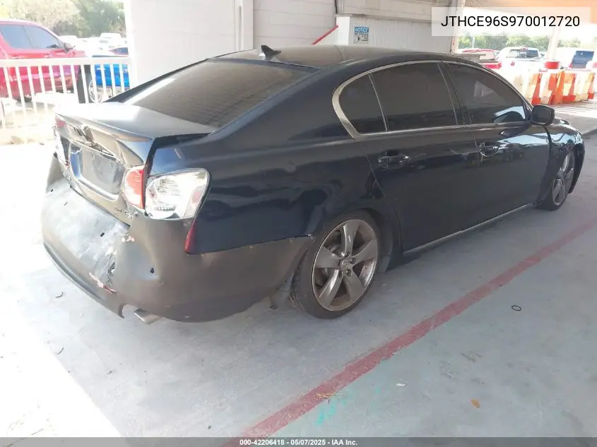 2007 Lexus Gs 350 VIN: JTHCE96S970012720 Lot: 42206418