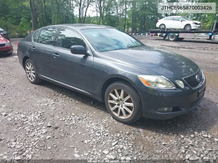 2007 Lexus Gs 350 VIN: JTHCE96S870003426 Lot: 42272127