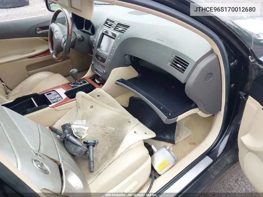 2007 Lexus Gs 350 VIN: JTHCE96S170012680 Lot: 42544885