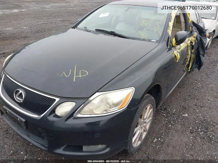 2007 Lexus Gs 350 VIN: JTHCE96S170012680 Lot: 42544885