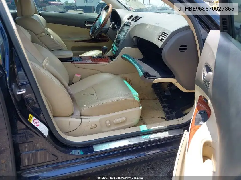 2007 Lexus Gs 350 VIN: JTHBE96S870027365 Lot: 42579623