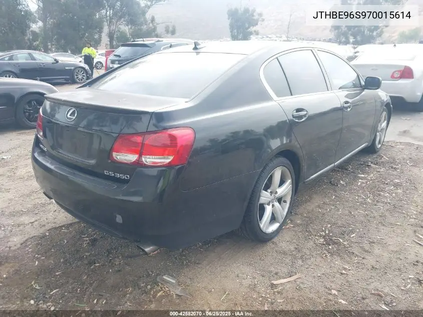 2007 Lexus Gs 350 VIN: JTHBE96S970015614 Lot: 42582070