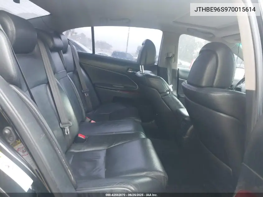 2007 Lexus Gs 350 VIN: JTHBE96S970015614 Lot: 42582070