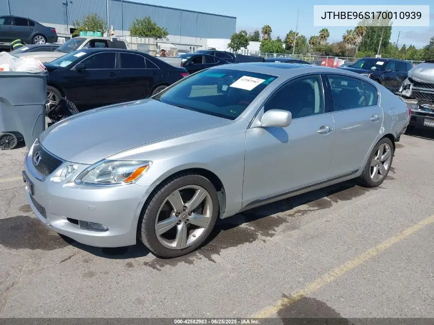 2007 Lexus Gs 350 VIN: JTHBE96S170010939 Lot: 42582983