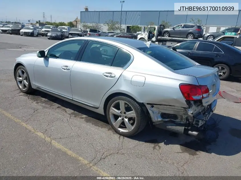 2007 Lexus Gs 350 VIN: JTHBE96S170010939 Lot: 42582983