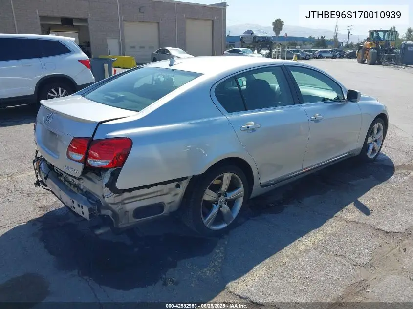 2007 Lexus Gs 350 VIN: JTHBE96S170010939 Lot: 42582983