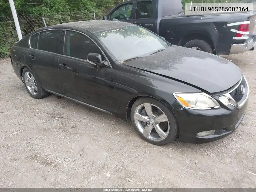 2008 Lexus Gs 460 VIN: JTHBL96S285002164 Lot: 42260906