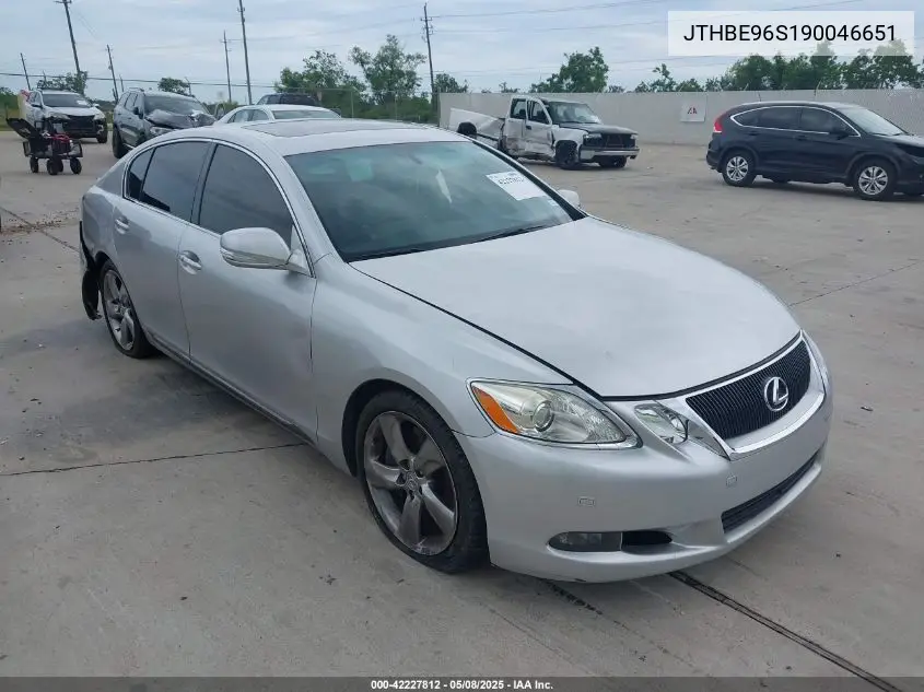 2009 Lexus Gs 350 VIN: JTHBE96S190046651 Lot: 42227812