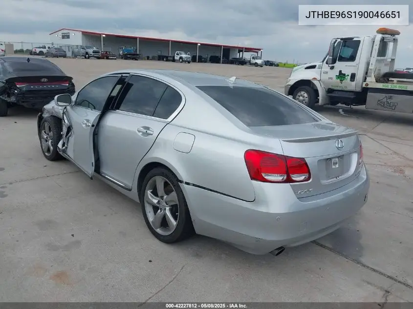 2009 Lexus Gs 350 VIN: JTHBE96S190046651 Lot: 42227812