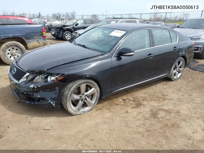 2010 Lexus Gs 350 VIN: JTHBE1KS8A0050613 Lot: 42065042