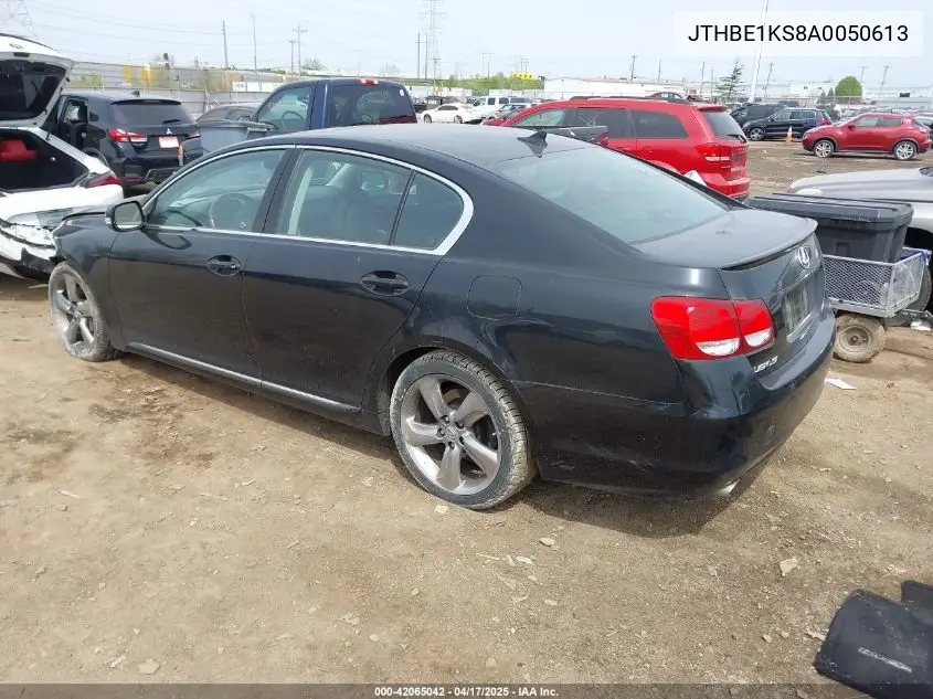 2010 Lexus Gs 350 VIN: JTHBE1KS8A0050613 Lot: 42065042