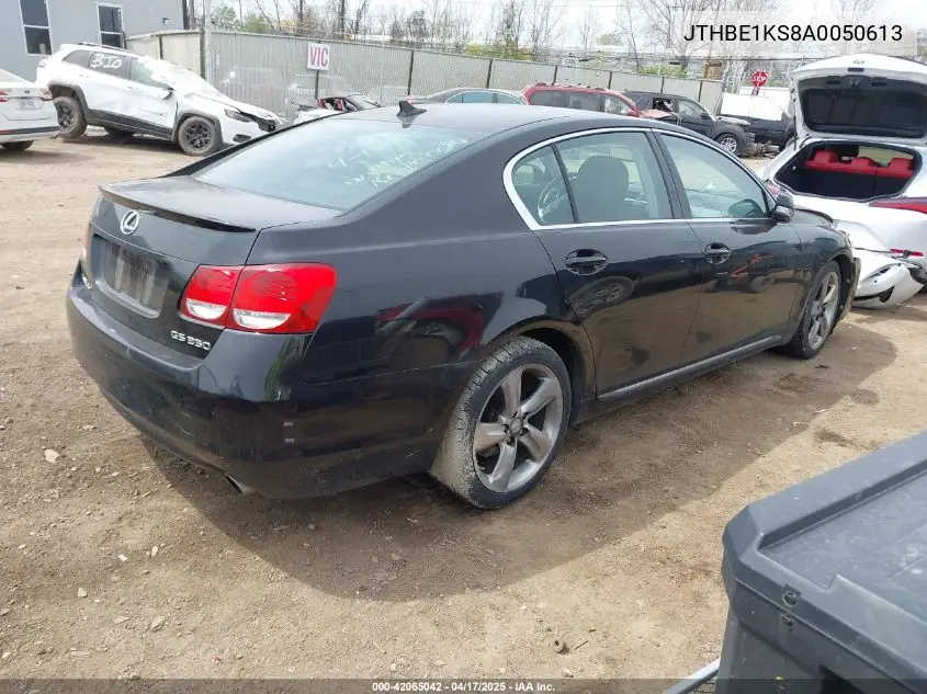 2010 Lexus Gs 350 VIN: JTHBE1KS8A0050613 Lot: 42065042