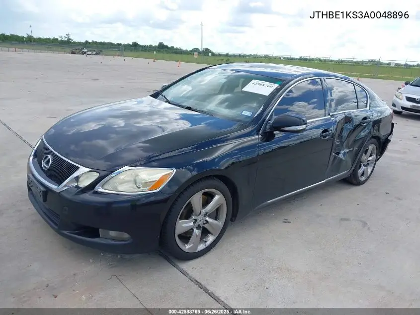 2010 Lexus Gs 350 VIN: JTHBE1KS3A0048896 Lot: 42588769