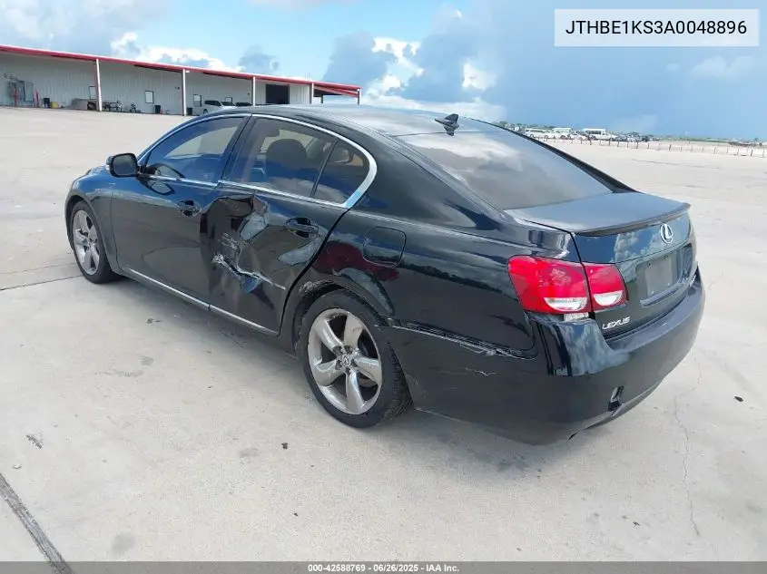 2010 Lexus Gs 350 VIN: JTHBE1KS3A0048896 Lot: 42588769