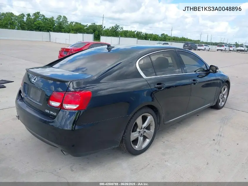 2010 Lexus Gs 350 VIN: JTHBE1KS3A0048896 Lot: 42588769