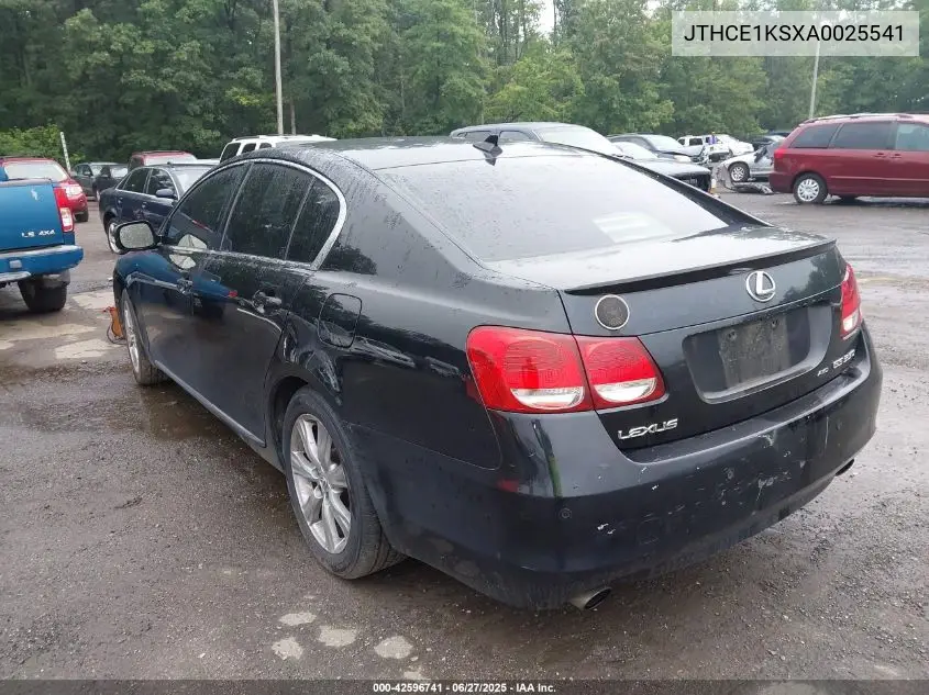 2010 Lexus Gs 350 VIN: JTHCE1KSXA0025541 Lot: 42596741
