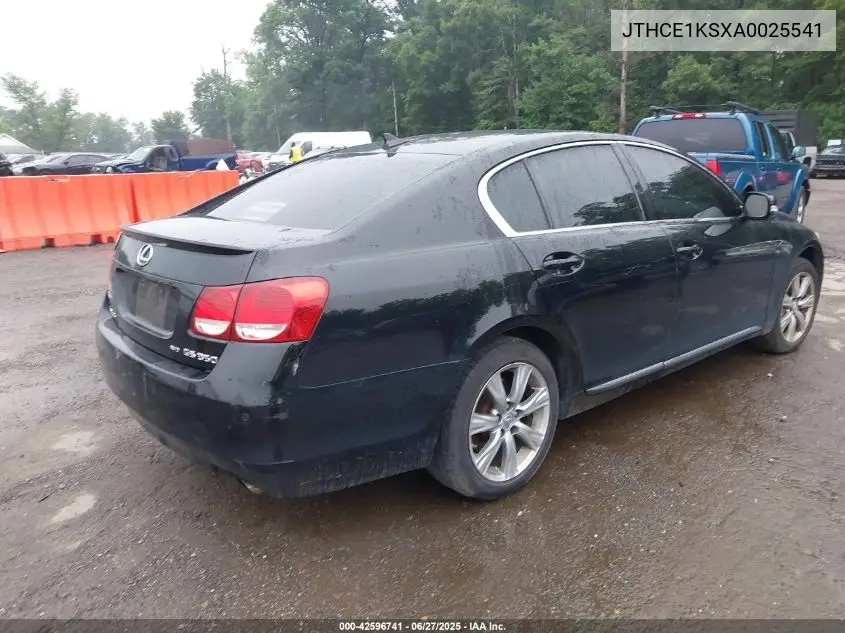 2010 Lexus Gs 350 VIN: JTHCE1KSXA0025541 Lot: 42596741