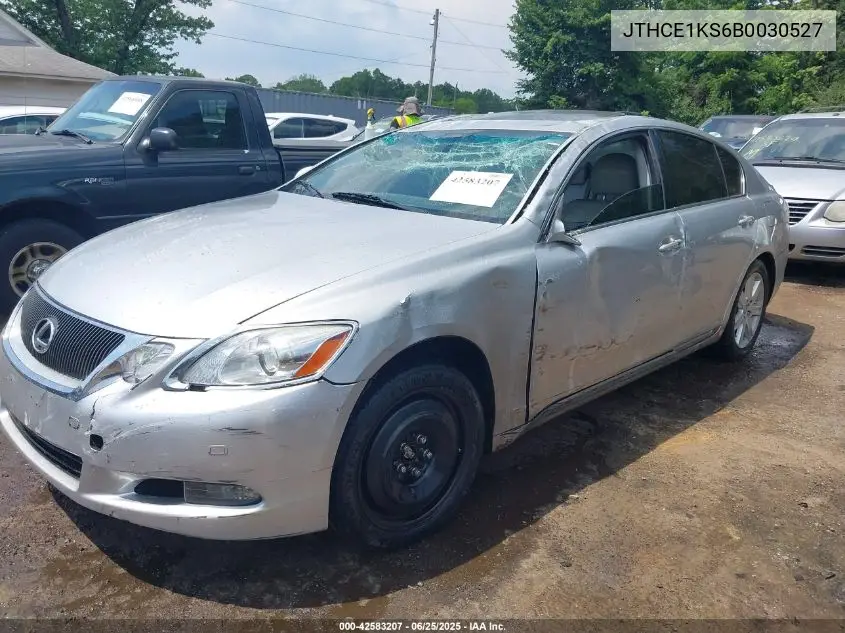 2011 Lexus Gs 350 VIN: JTHCE1KS6B0030527 Lot: 42583207