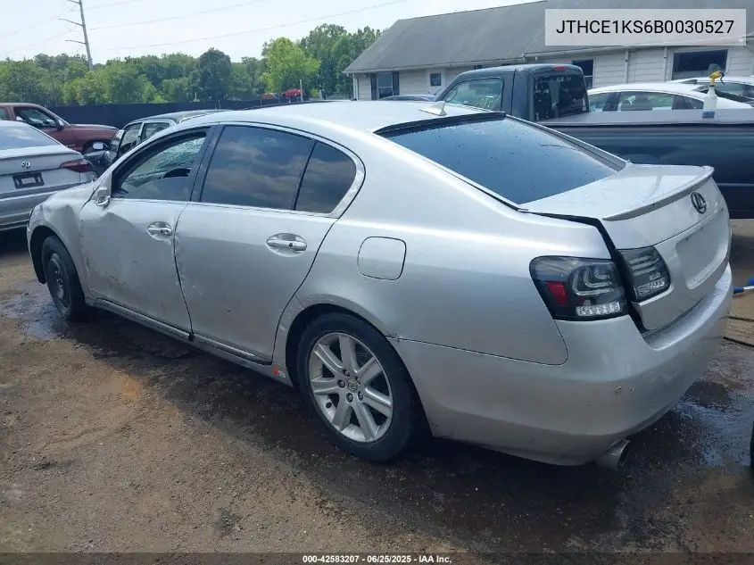 2011 Lexus Gs 350 VIN: JTHCE1KS6B0030527 Lot: 42583207