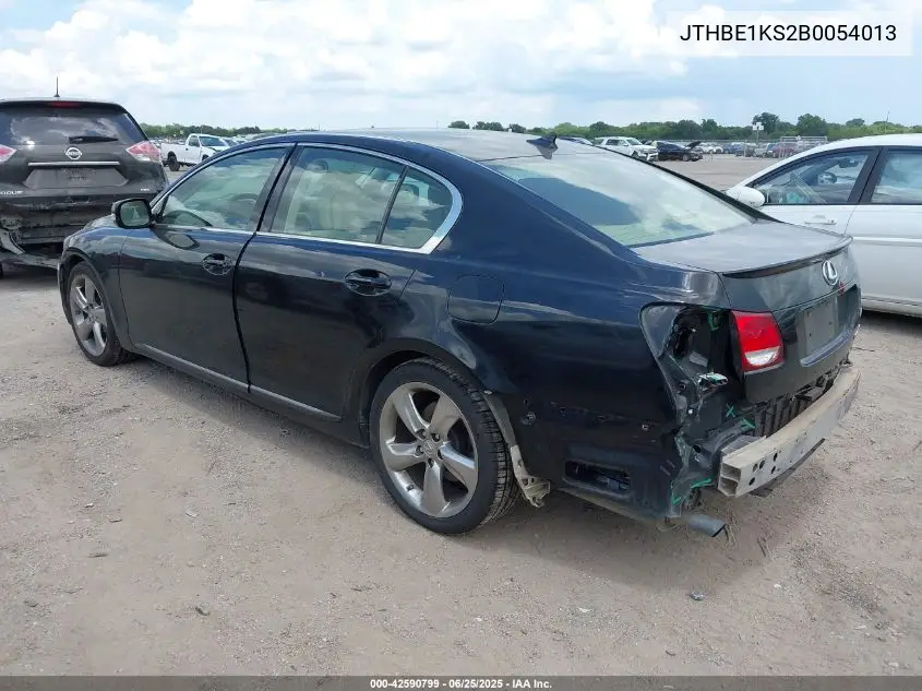 2011 Lexus Gs 350 VIN: JTHBE1KS2B0054013 Lot: 42590799