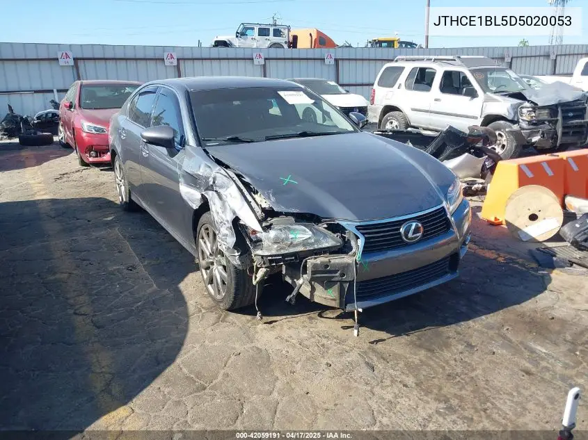 2013 Lexus Gs 350 VIN: JTHCE1BL5D5020053 Lot: 42059191