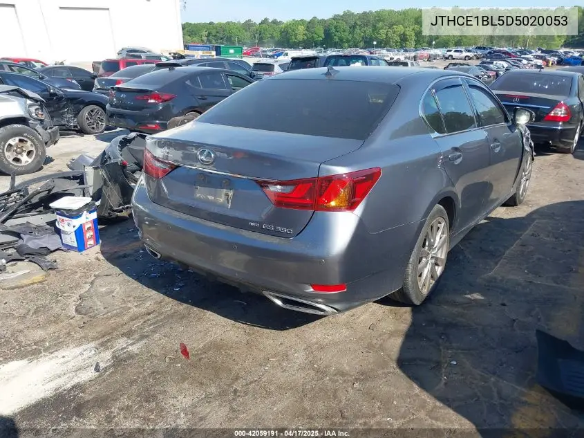2013 Lexus Gs 350 VIN: JTHCE1BL5D5020053 Lot: 42059191